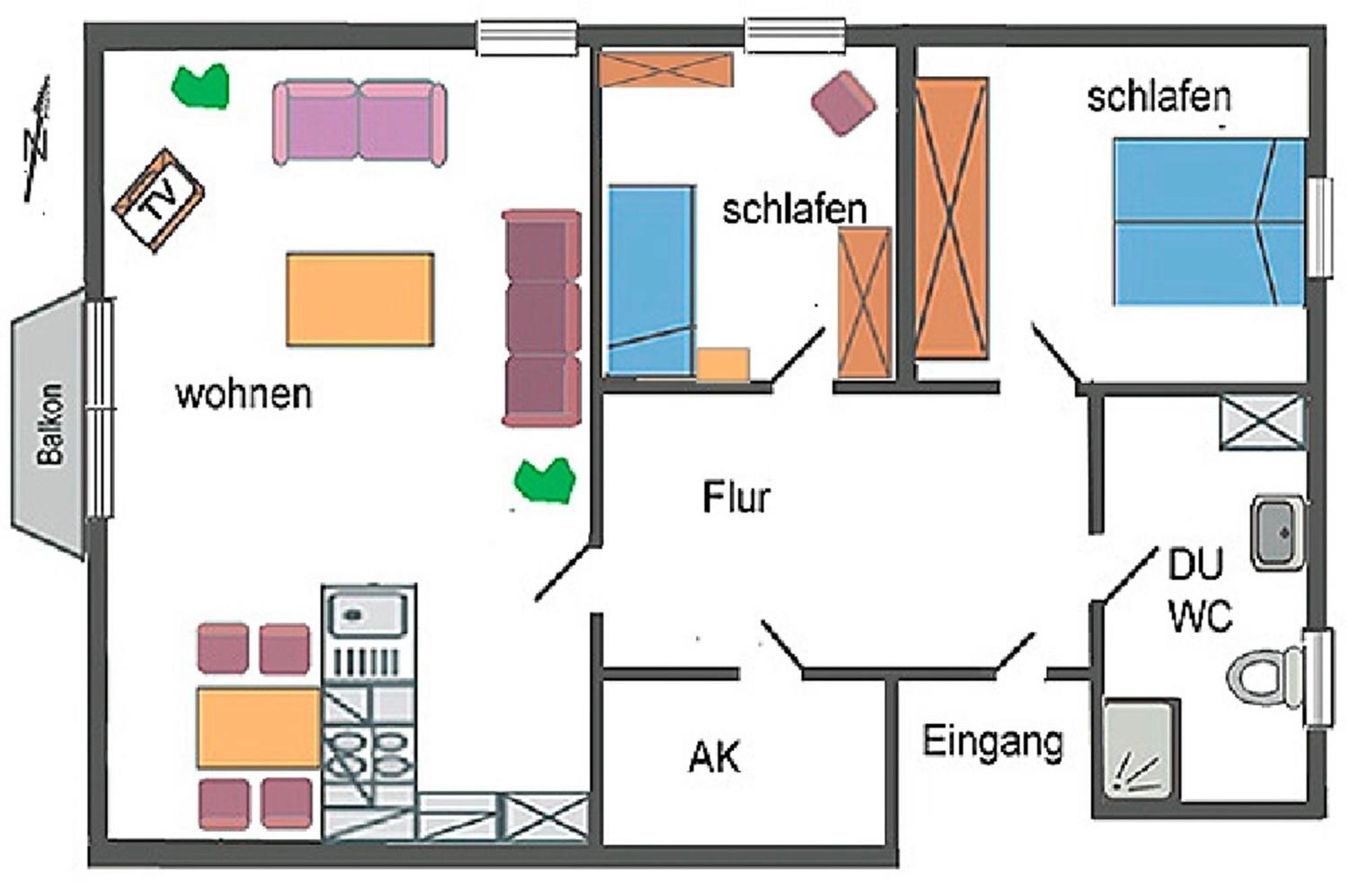 Apartamento Kranich Iii, Whg 14 Zingst Exterior foto